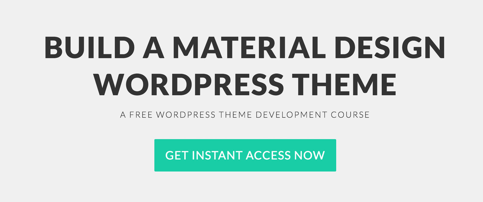 Material Design WordPress Tutorials